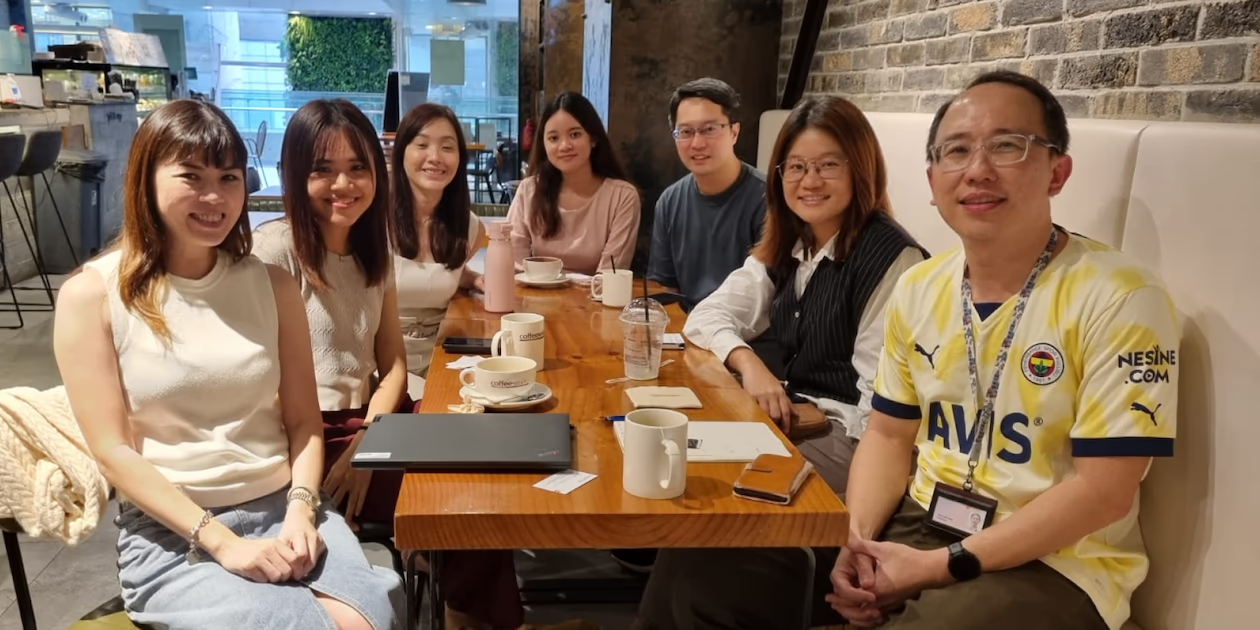 Built Environment leaders enjoying tea sessions and networking lunches. 